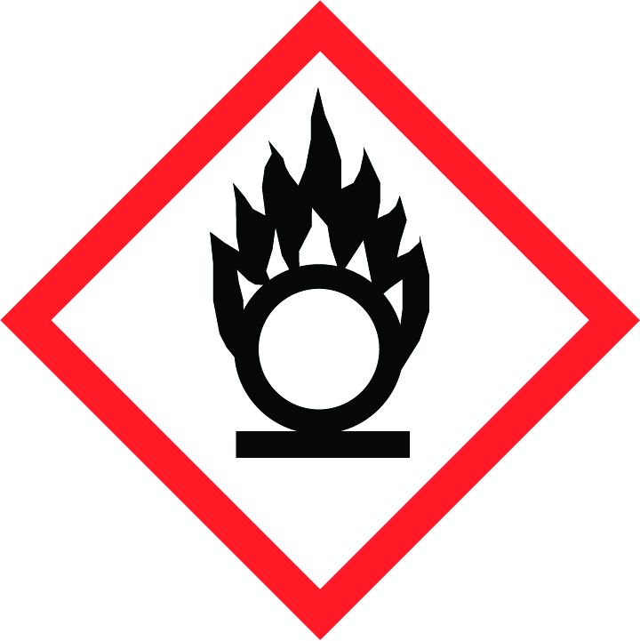 GHS03 Flame over Circle pictogram