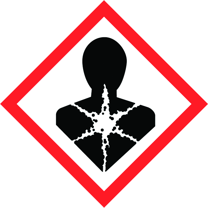 GHS08 Health Hazard pictogram